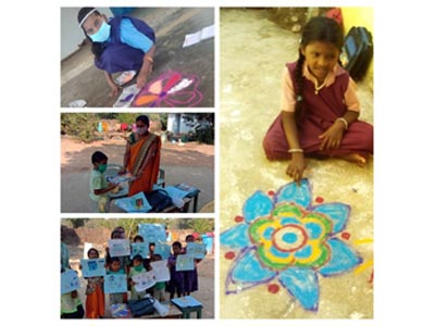 विश्व दिव्यांग दिवस पर स्कूलों में रंगोली, निबंध सहित विविध आयोजन …
